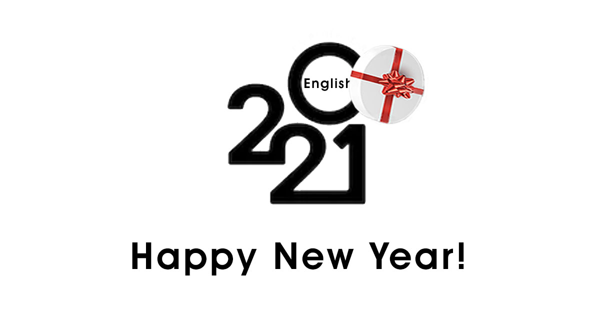 Learning English is key for a Happy New Year 2021